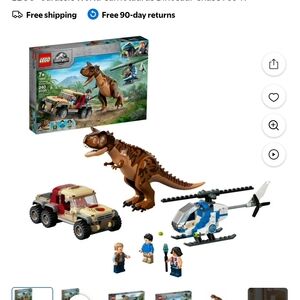LEGO Jurassic World T. rex Dinosaur Breakout Set